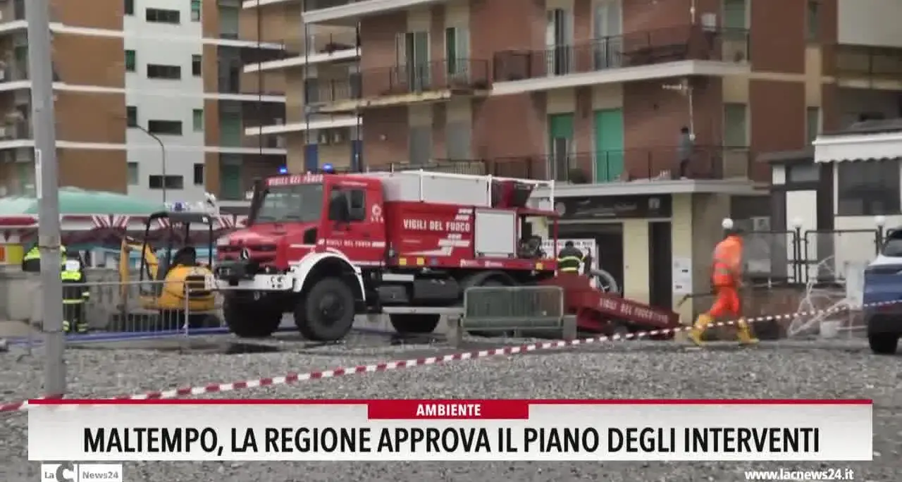 Maltempo in Calabria, la Regione approva il piano degli interventi
