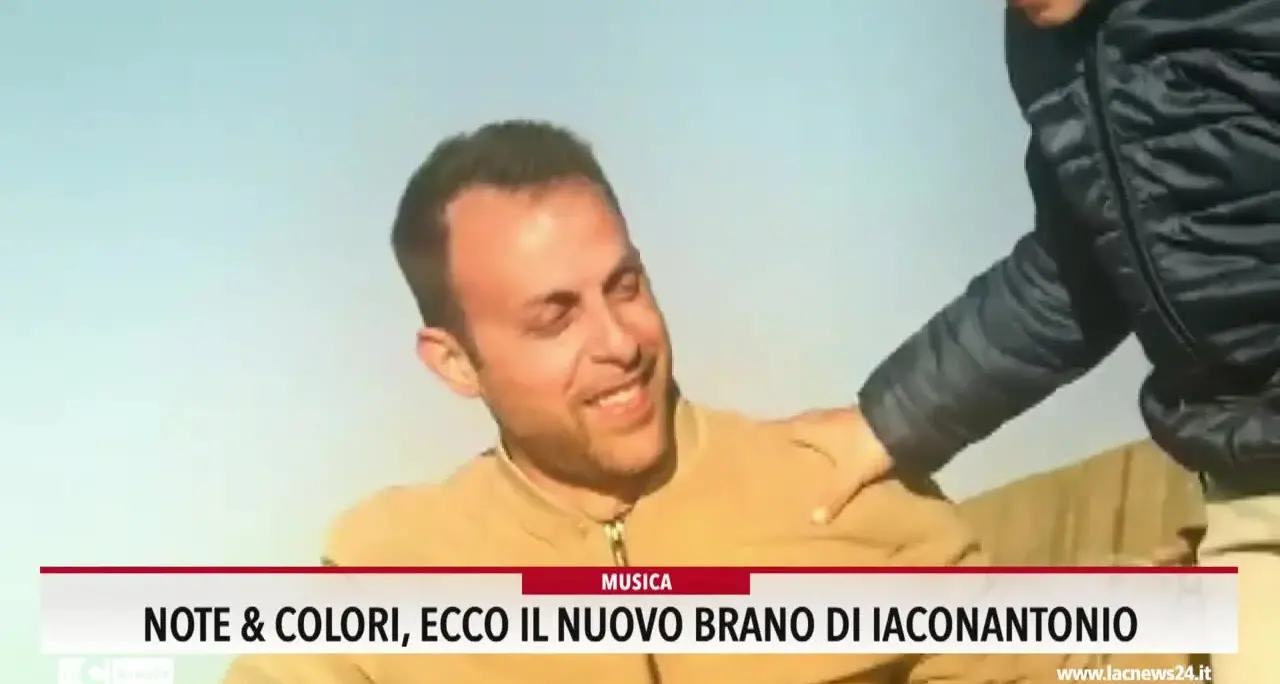 \"Note e colori\": ecco il nuovo brano di Iaconantonio