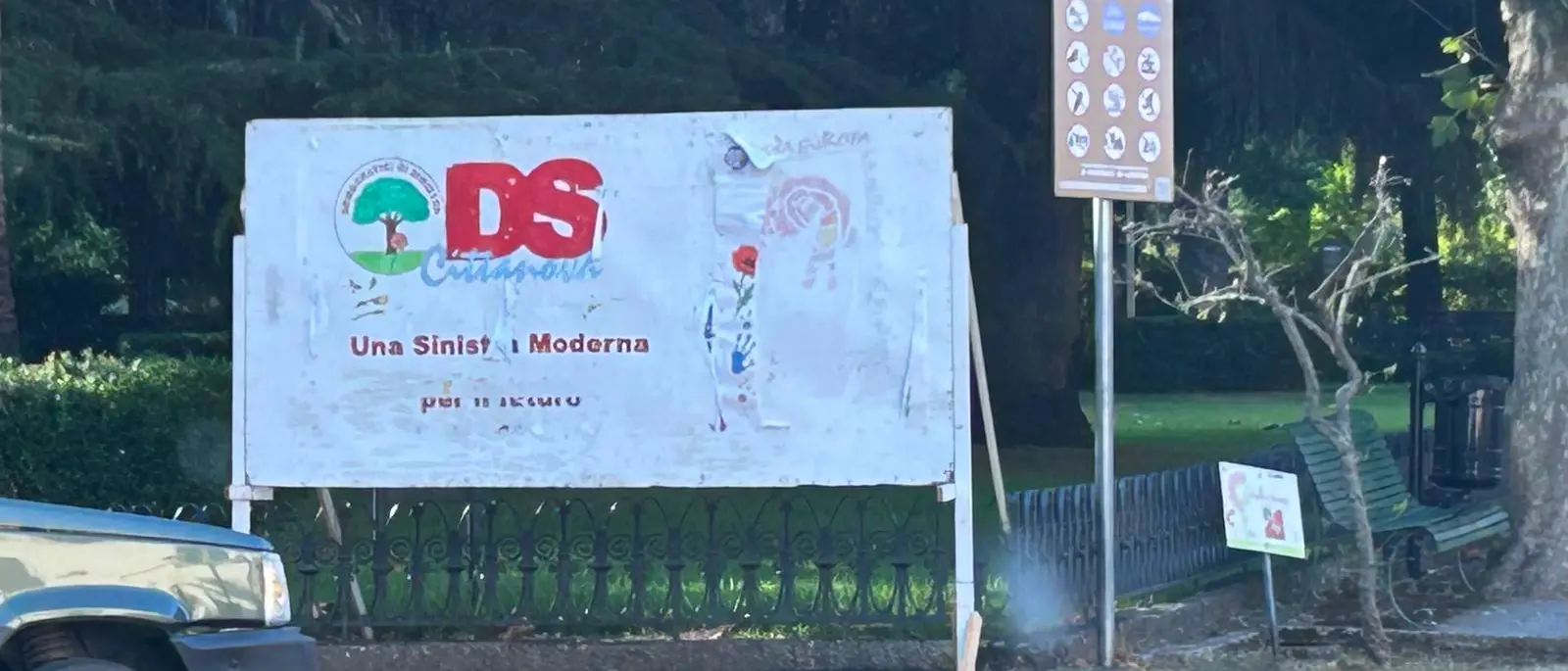 Cittanova, vandalizzati i manifesti della Festa de l’Unità: la denuncia del Pd\n