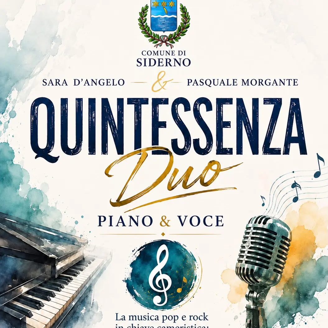 A Siderno il concerto del Quintessenza Duo alla Villa Comunale\n