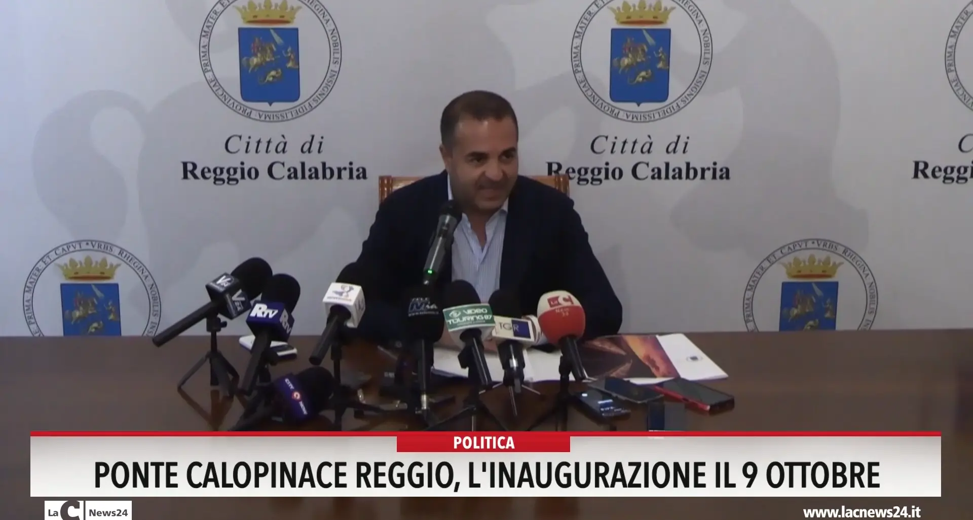 Ponte Calopinace Reggio, l'inaugurazione il 9 ottobre