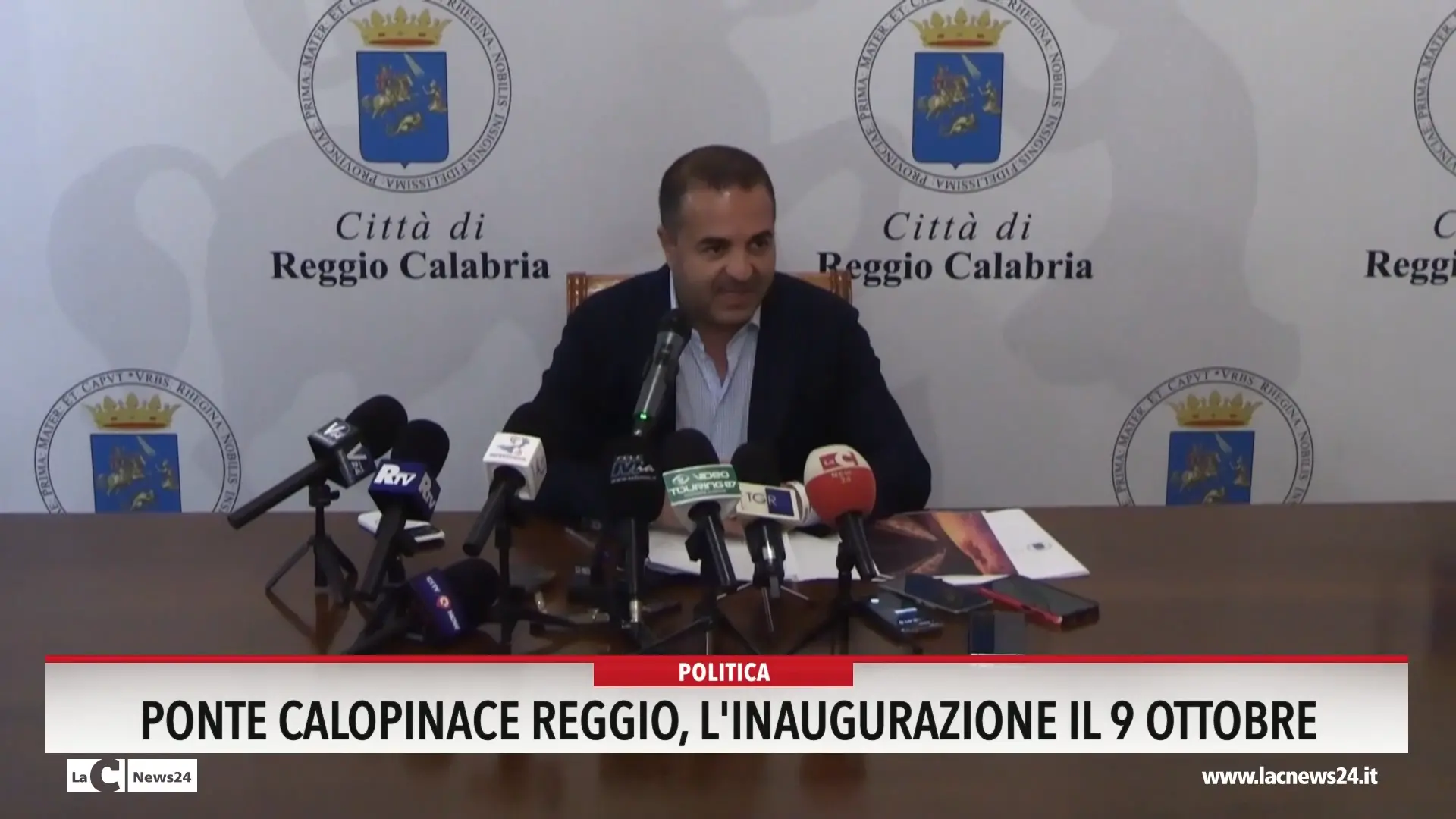 Ponte Calopinace Reggio, l'inaugurazione il 9 ottobre