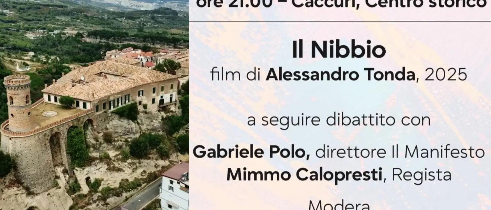 Il Premio Caccuri entra nel vivo con il film Il Nibbio di Alessandro Tonda, dedicato alla morte\u00A0di Nicola Calipari\n