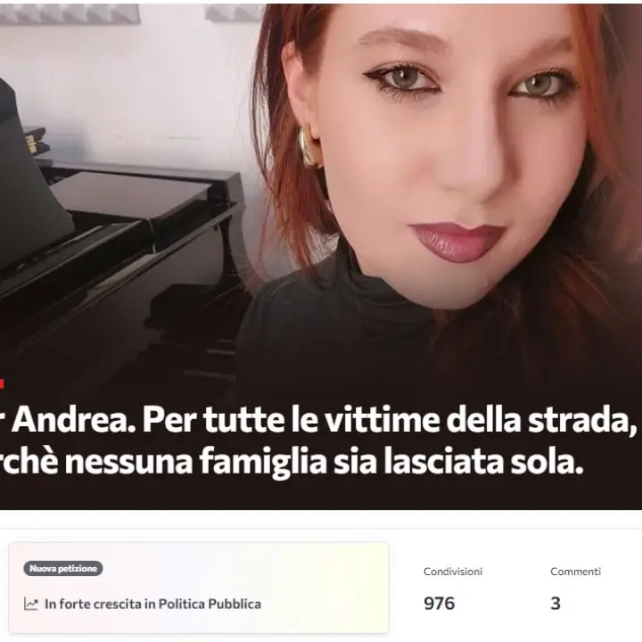 <p>Il dramma di Andrea a Vibo, la zia della 23enne investita lancia una petizione: «Una Carta dei diritti per le vittime e le loro famiglie»</p>