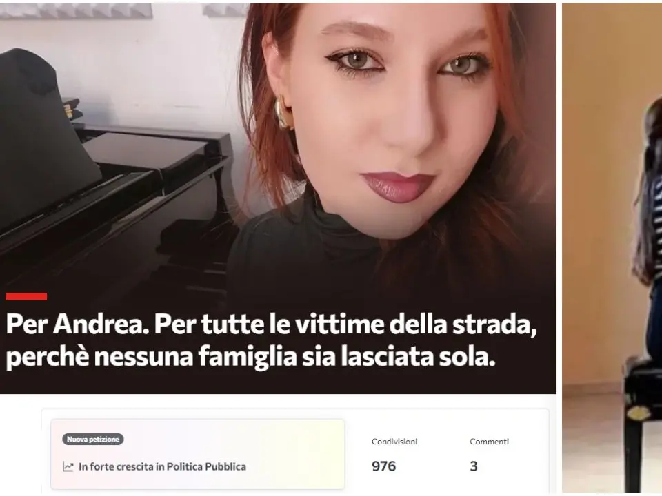 «Per Andrea, perché nessuno resti solo»: la zia della 23enne investita a Vibo lancia una petizione per tutelare vittime e famiglie