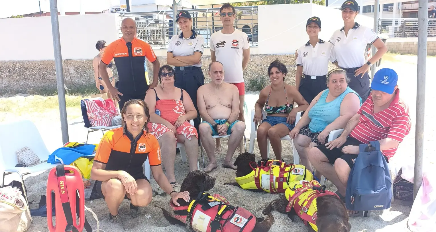Oltre le barriere, nel blu dello Stretto: a Villa San Giovanni il mare è di tutti\n