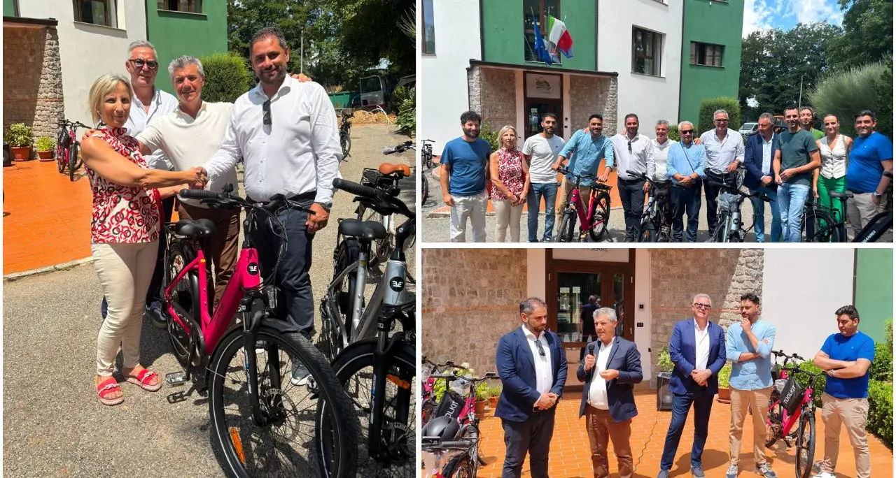 Serre, 88 bike a pedalata assistita per gli “Itinerari del Riccio”: una rete di 163 chilometri tra borghi e montagne\n