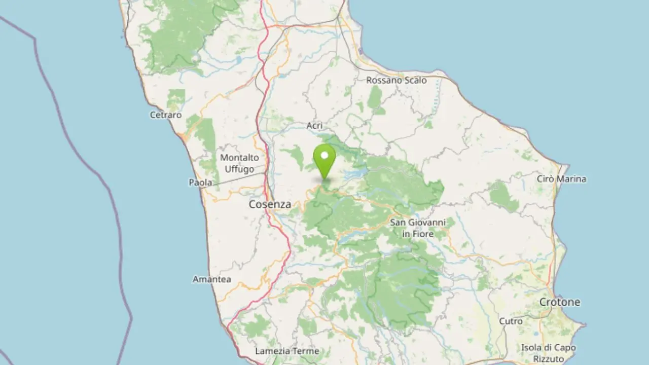 <p><span style=\"color:hsl(0, 75%, 60%);\">Terremoto in Calabria</span>, scossa di magnitudo 3.5 nel Cosentino: epicentro a Celico</p>