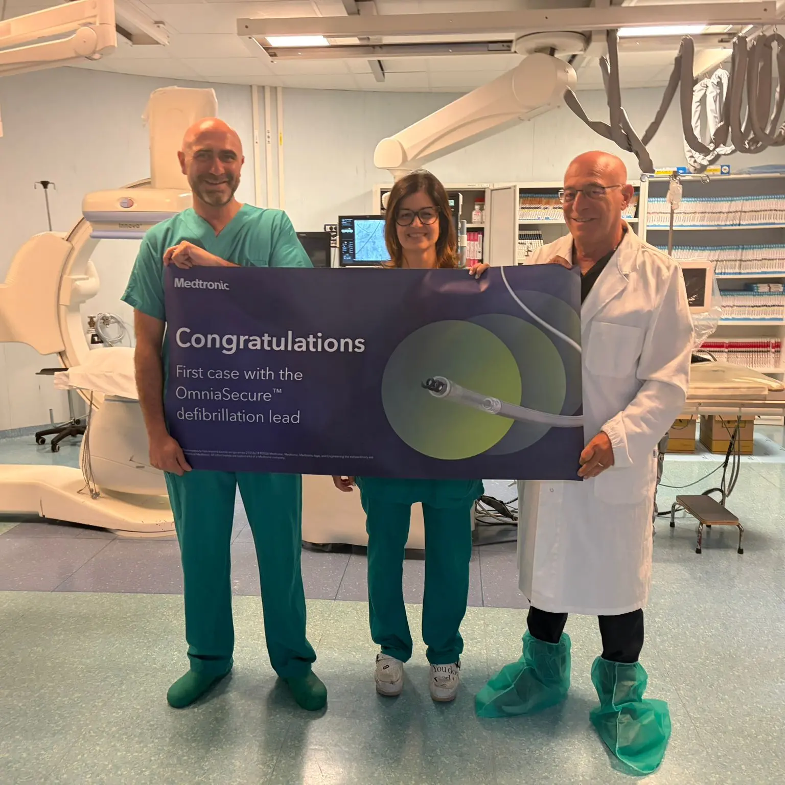 A Castrovillari\u00A0impiantato un\u00A0defibrillatore cardiaco con il più piccolo elettrocatetere transvenoso\n