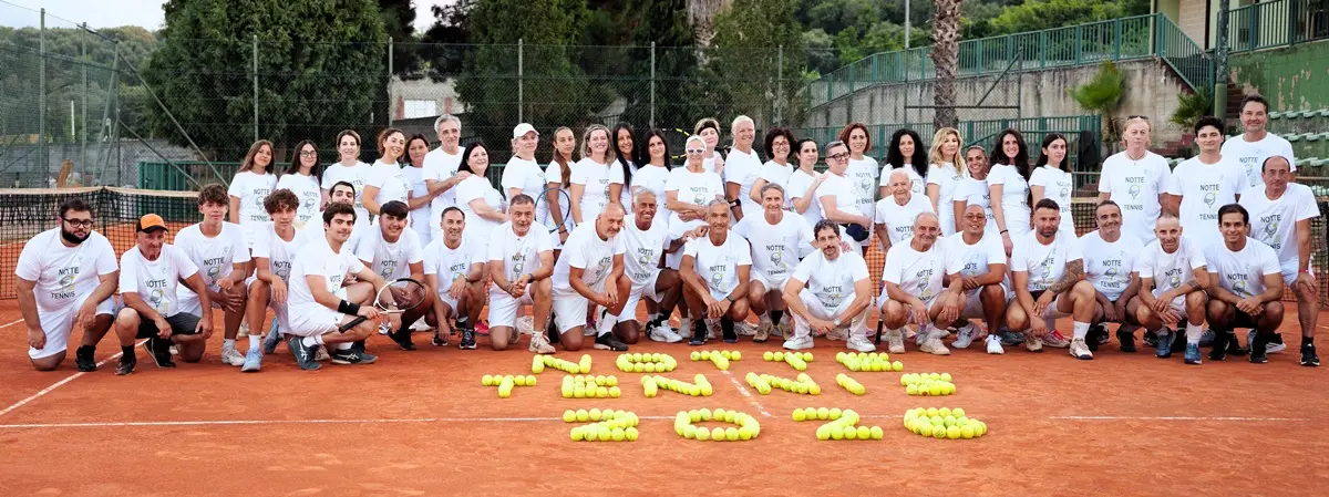 A Rizziconi la “Notte Tennis 2026” dello Sporting Club Domus Amicitiae