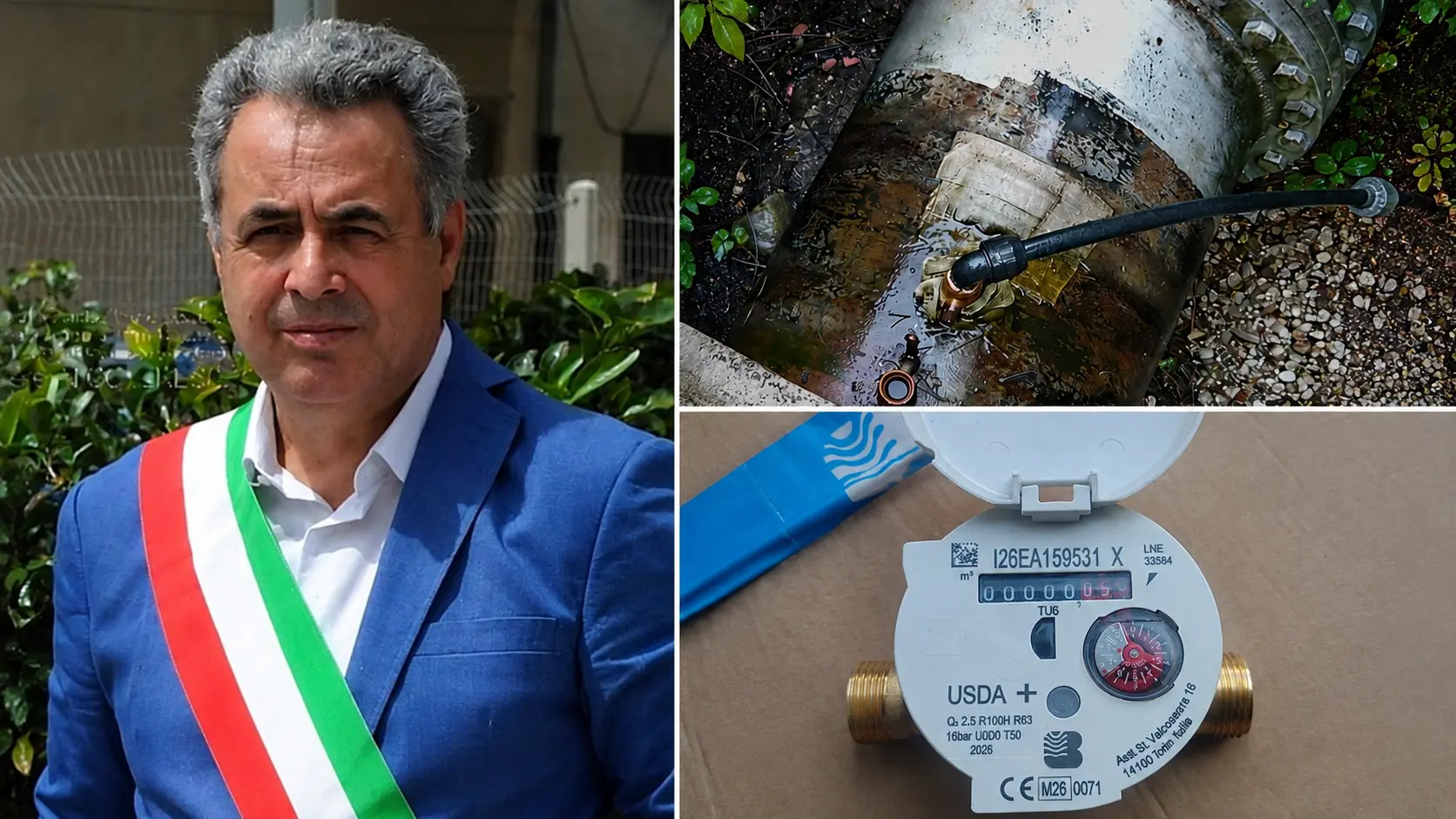 Nicotera, scoperti bypass sulla rete idrica a Casabianca. Il sindaco Marasco: «Sanzioni per chi ruba l'acqua»\n