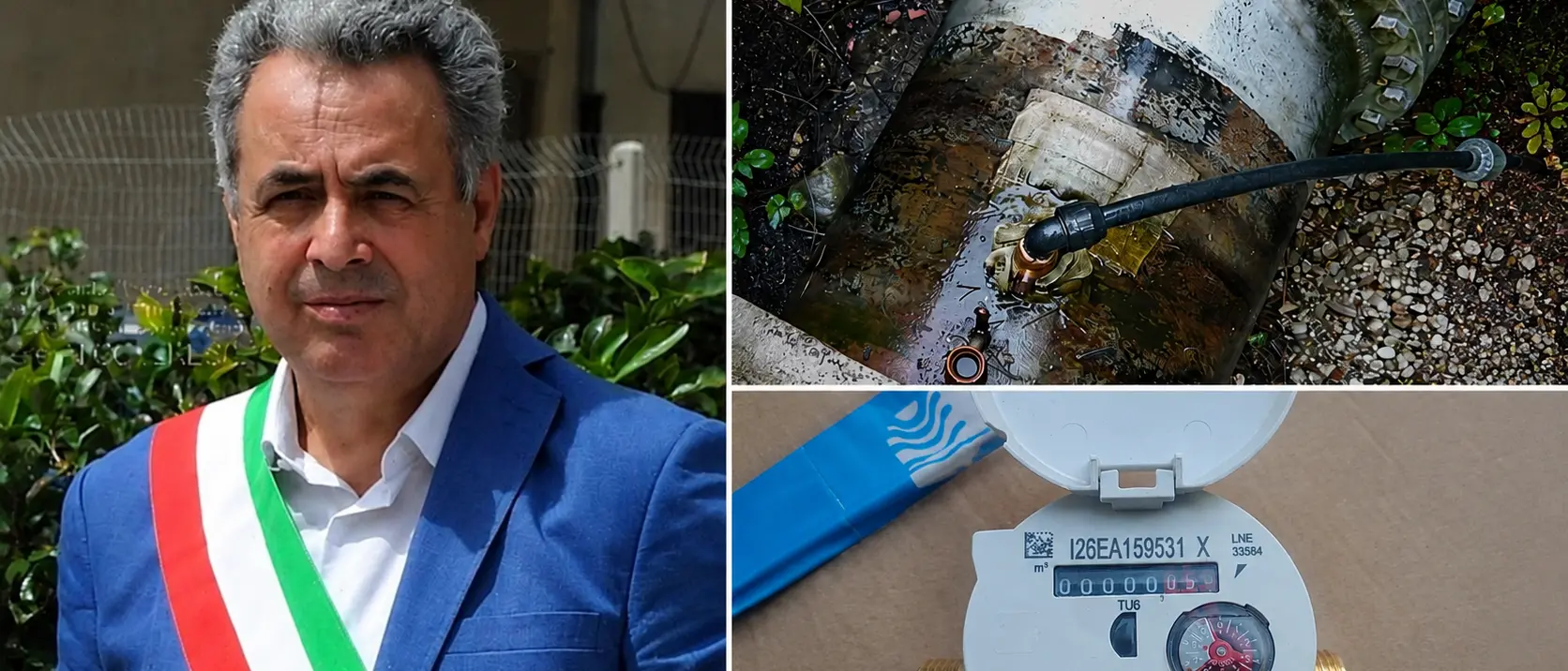 Nicotera, scoperti bypass sulla rete idrica a Casabianca. Il sindaco Marasco: «Sanzioni per chi ruba l'acqua»\n