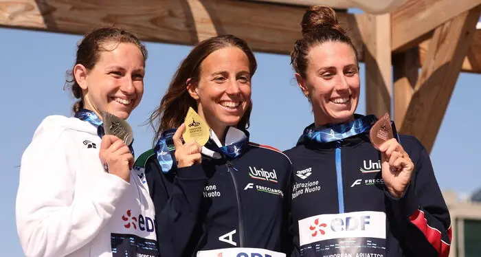 Europei di nuoto, Taddeucci regina della Senna: oro nella 10 km, bronzo per Caponi\n