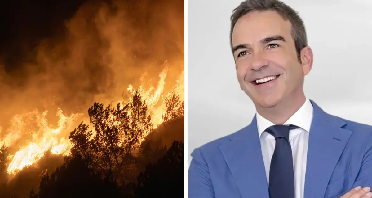 <p>Morano, 56enne arrestato in flagranza per incendio boschivo. Occhiuto: «Piromani nemici della Calabria»</p>