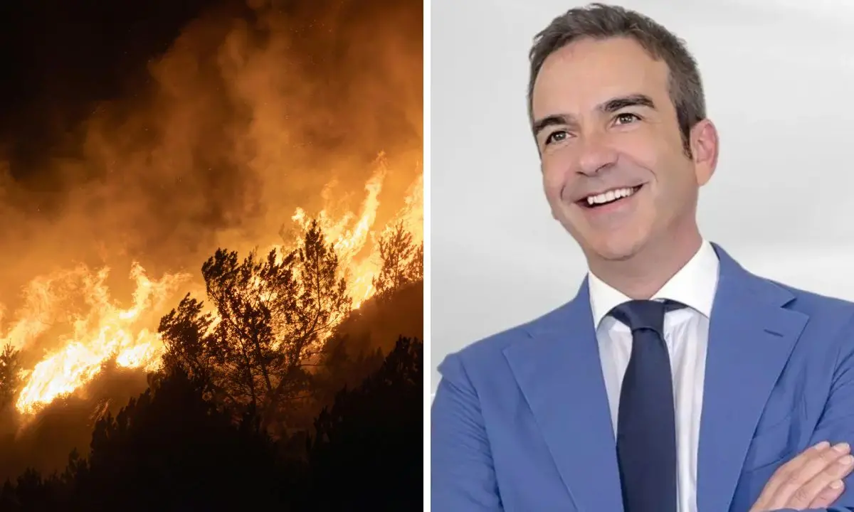 Morano Calabro, 56enne arrestato in flagranza per incendio boschivo dai Carabinieri Forestali. Roberto Occhiuto: «Piromani nemici della Calabria»\n