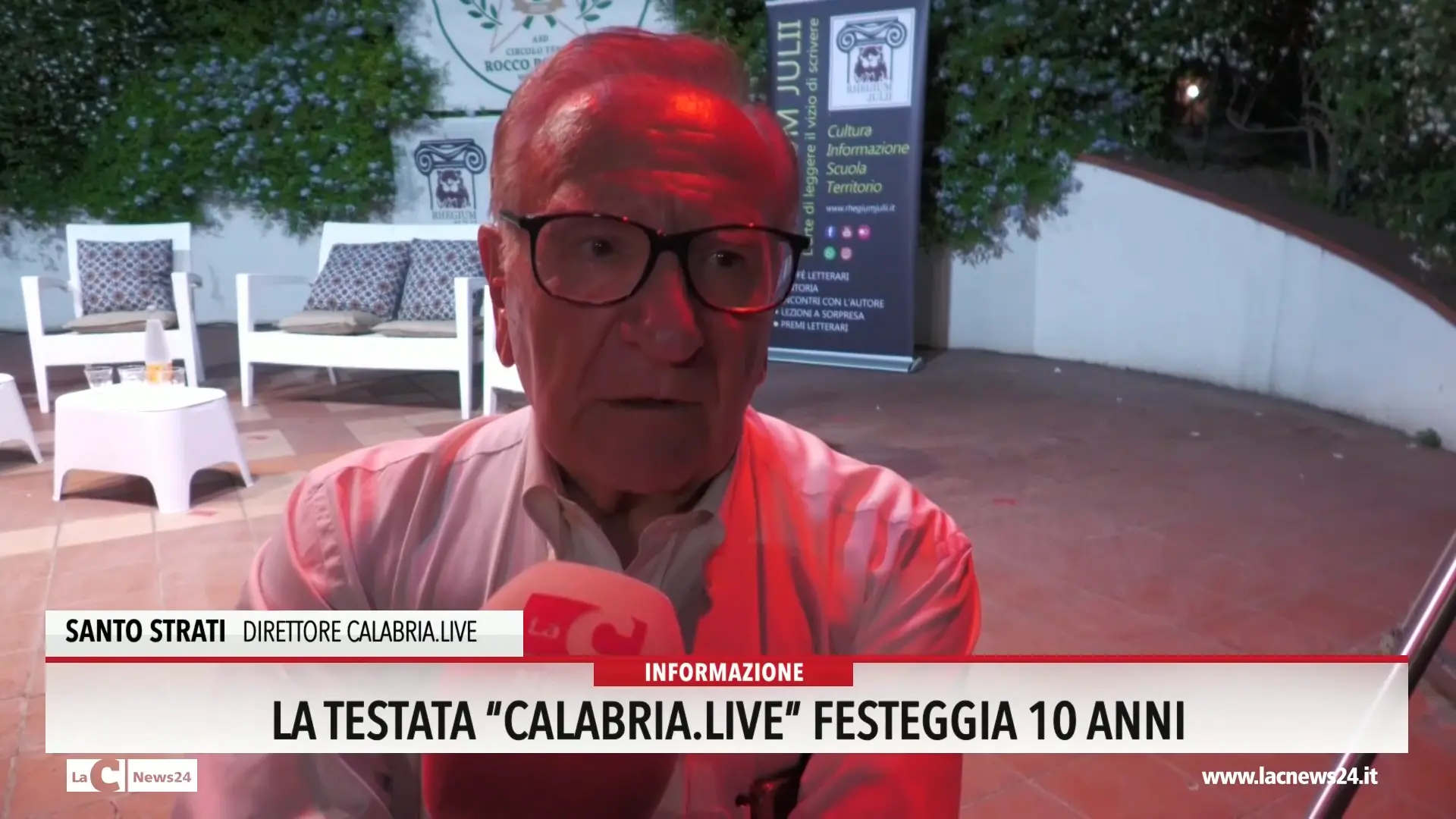 La testata Calabria Live festeggia 10 anni