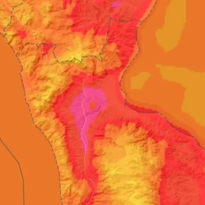 Picco dell'anticiclone africano in Calabria: temperature fino a quaranta gradi\n