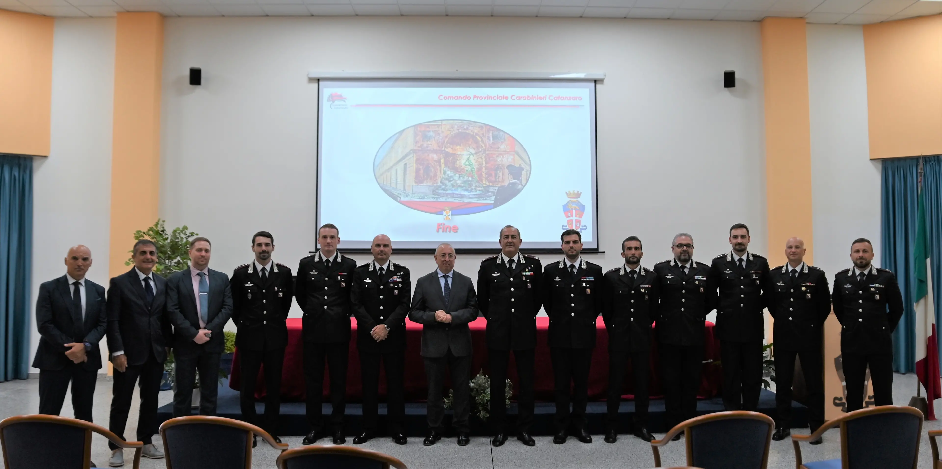 Visita del neo prefetto di Catanzaro Di Nuzzo al Comando Legione Carabinieri Calabria