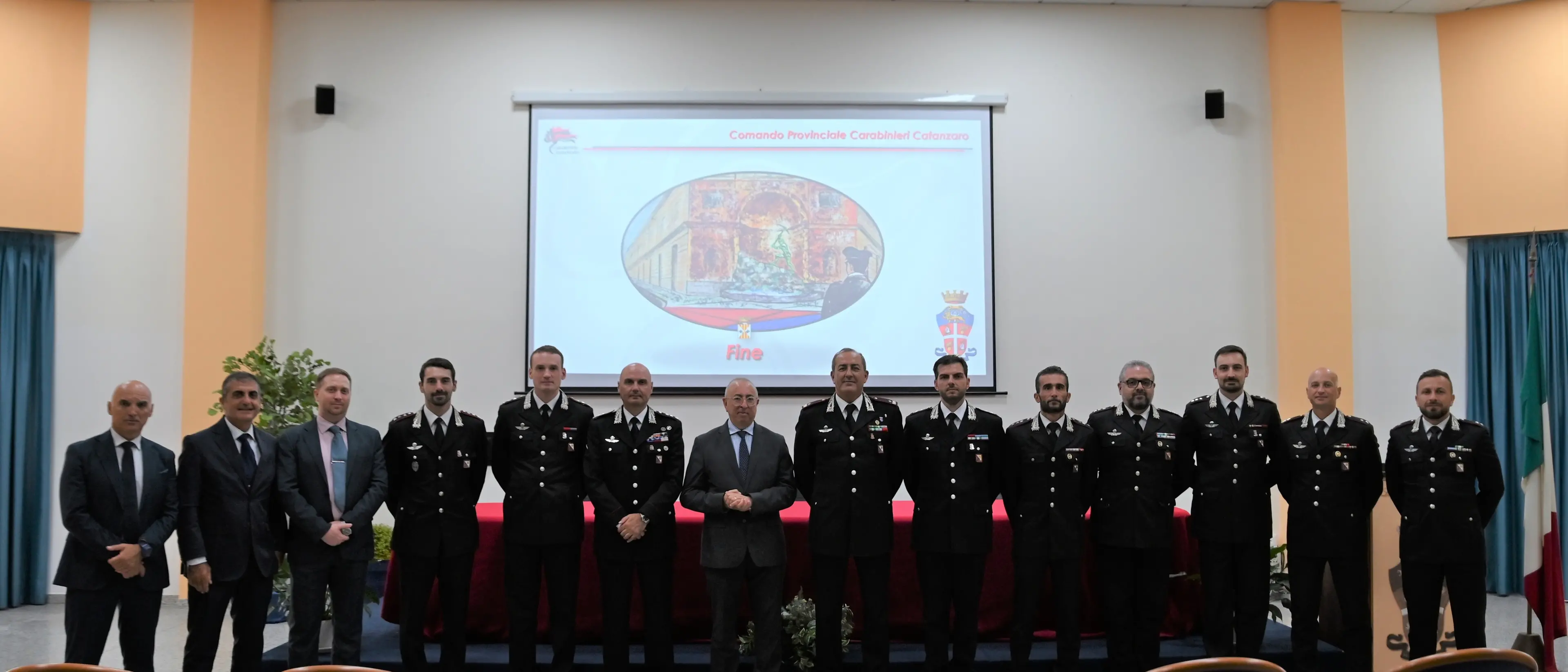 Visita del neo prefetto di Catanzaro Di Nuzzo al Comando Legione Carabinieri Calabria