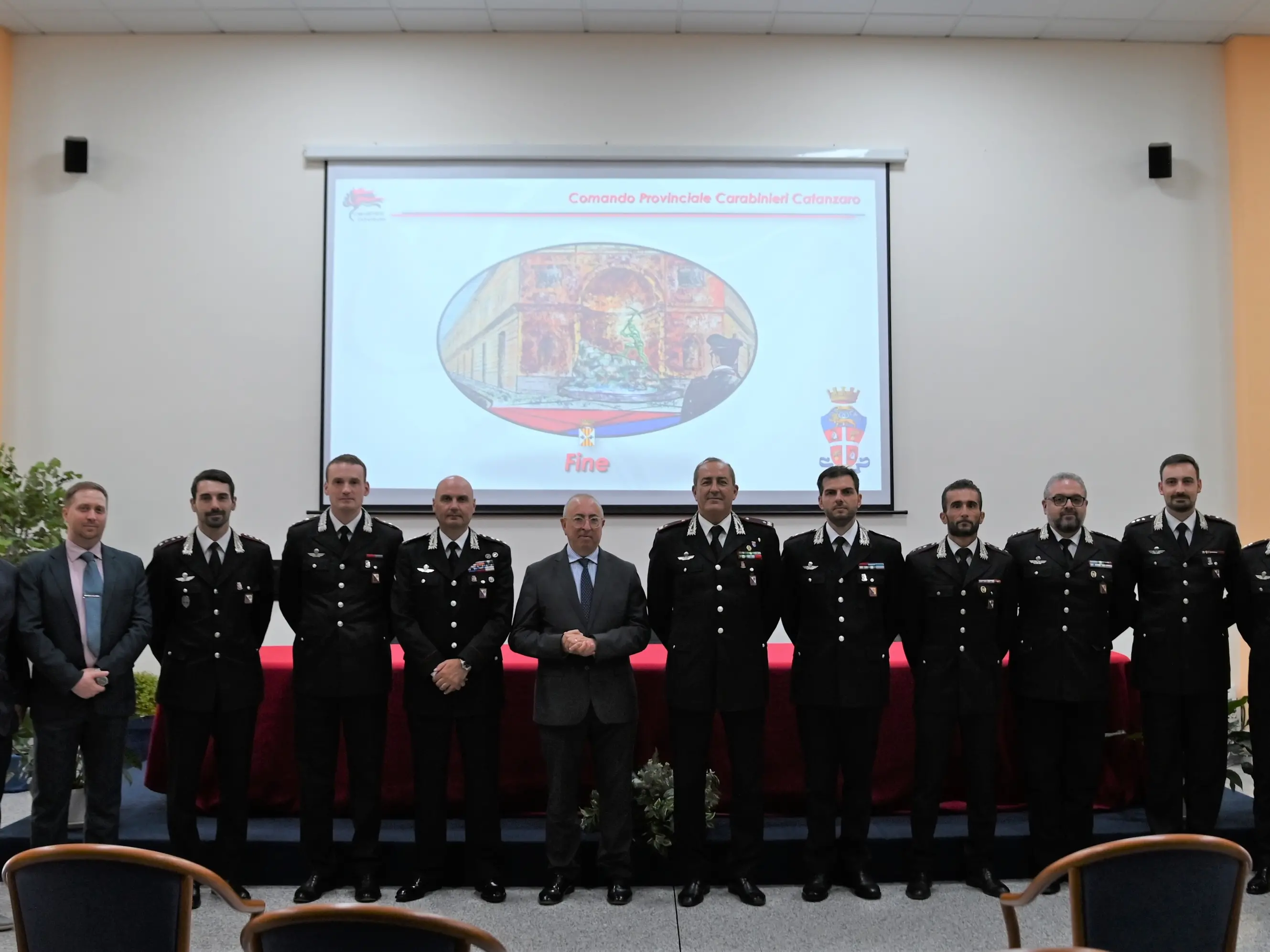 Visita del neo prefetto di Catanzaro Di Nuzzo al Comando Legione Carabinieri Calabria