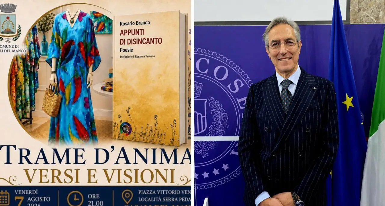 A Casali del manco la presentazione del libro di poesie scritto da Sarino Branda\n