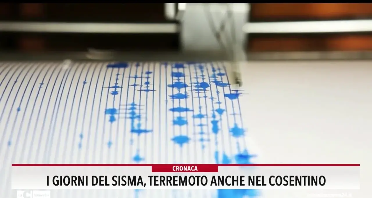 I giorni del sisma, terremoto anche nel Cosentino