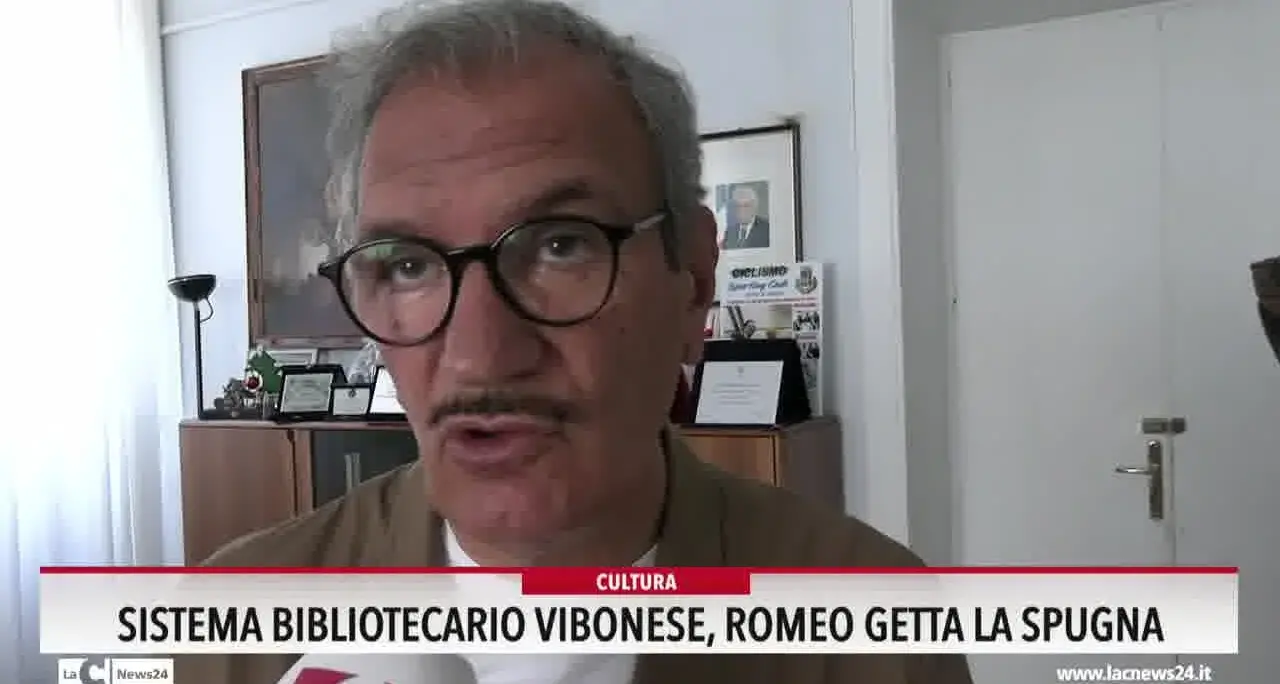 Sistema Bibliotecario Vibonese, Romeo getta la spugna