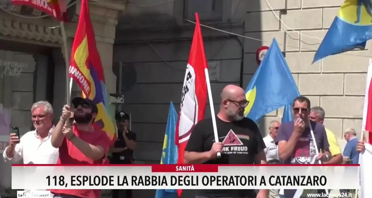 118, esplode la rabbia degli operatori a Catanzaro