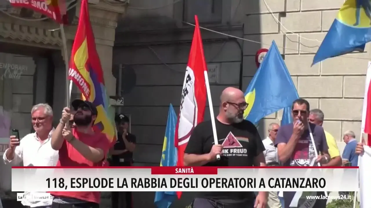 118, esplode la rabbia degli operatori a Catanzaro