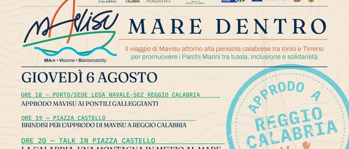 A Reggio Calabria per la 4^ tappa di Mare Dentro arriva Mavisu\n