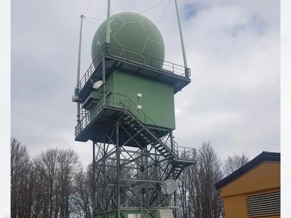 Il radar meteo di Monte Pettinascura ha ripreso a trasmettere i dati