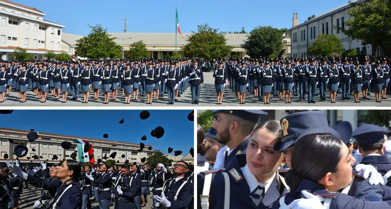 Scuola di Polizia, emozioni a Vibo per il giuramento dei 235 nuovi agenti\n