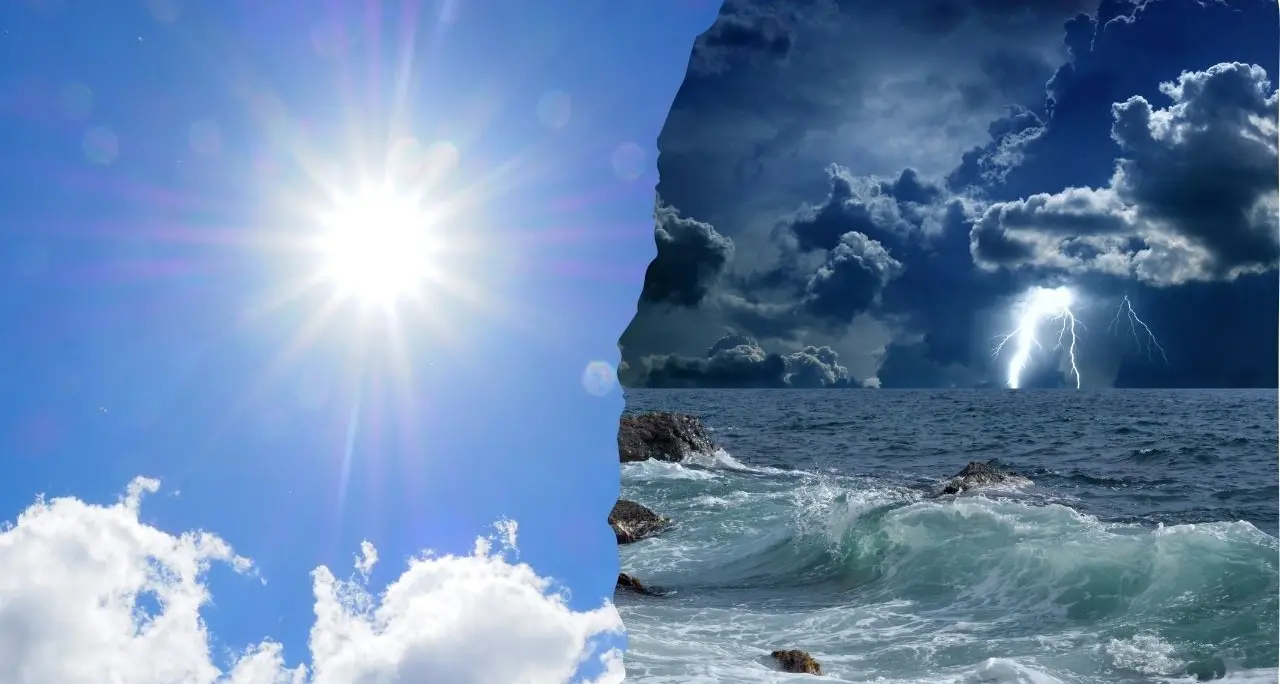 Caldo senza tregua e temporali, Calabria divisa in due: allerta gialla con acquazzoni e grandine, ecco dove