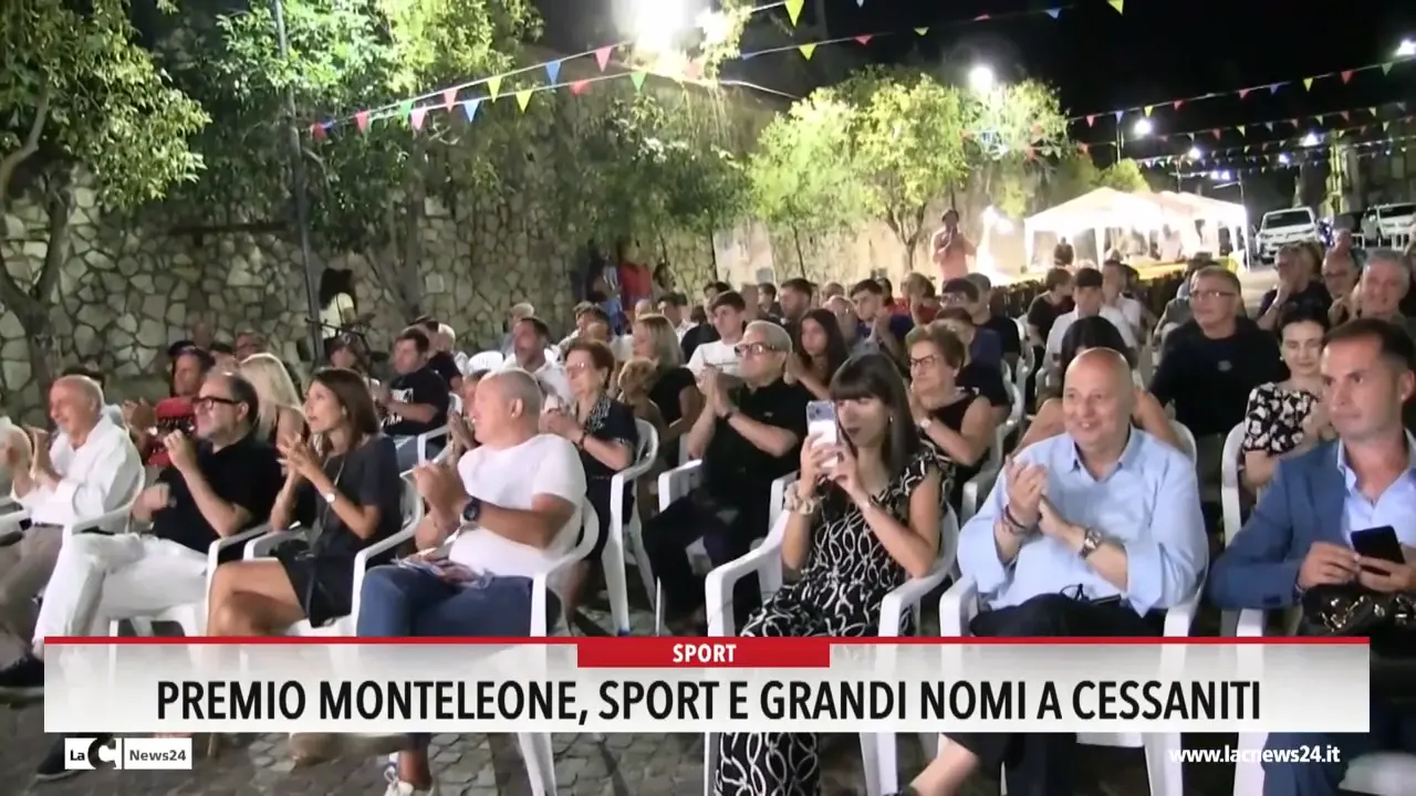 Premio Monteleone, sport e grandi nomi a Cessaniti