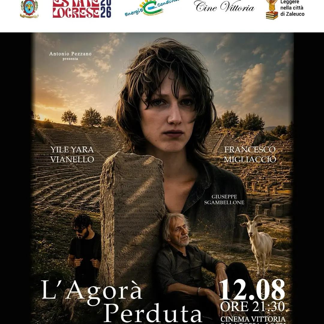 L’Agorà perduta, il film girato in Calabria debutta a Locri: anteprima il 12 agosto al Cinema Vittoria\n