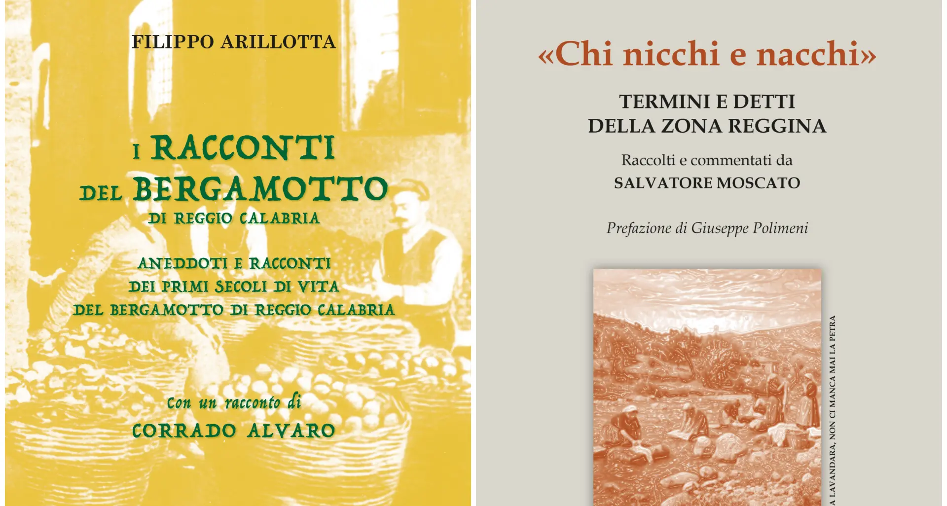 Kaleidon Editrice presenta due nuovi libri: i proverbi reggini di Salvatore Moscato e i racconti sul bergamotto di Filippo Arillotta\n
