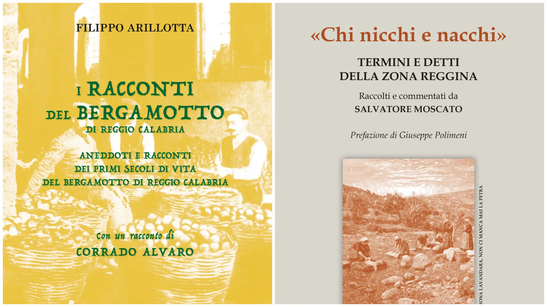 Kaleidon Editrice presenta due nuovi libri: i proverbi reggini di Salvatore Moscato e i racconti sul bergamotto di Filippo Arillotta\n