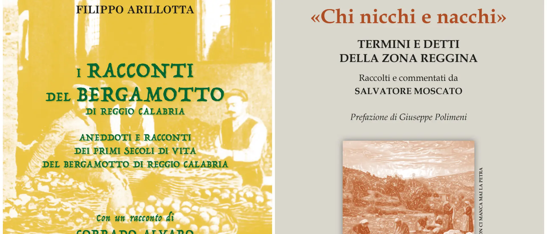 Kaleidon Editrice presenta due nuovi libri: i proverbi reggini di Salvatore Moscato e i racconti sul bergamotto di Filippo Arillotta\n