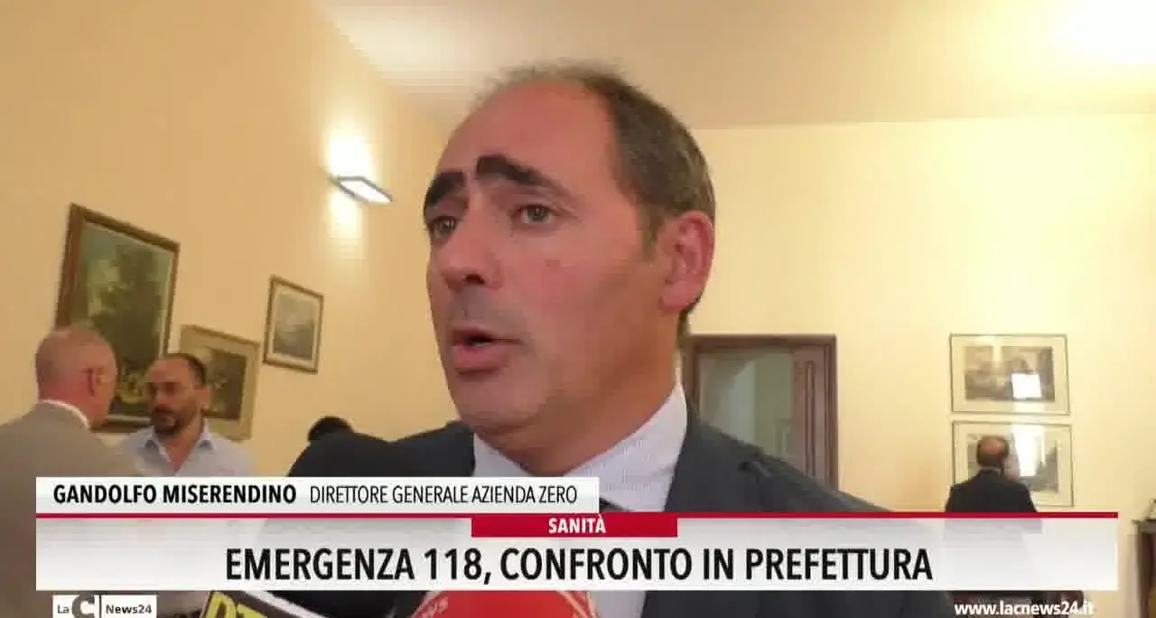Emergenza 118, confronto in Prefettura