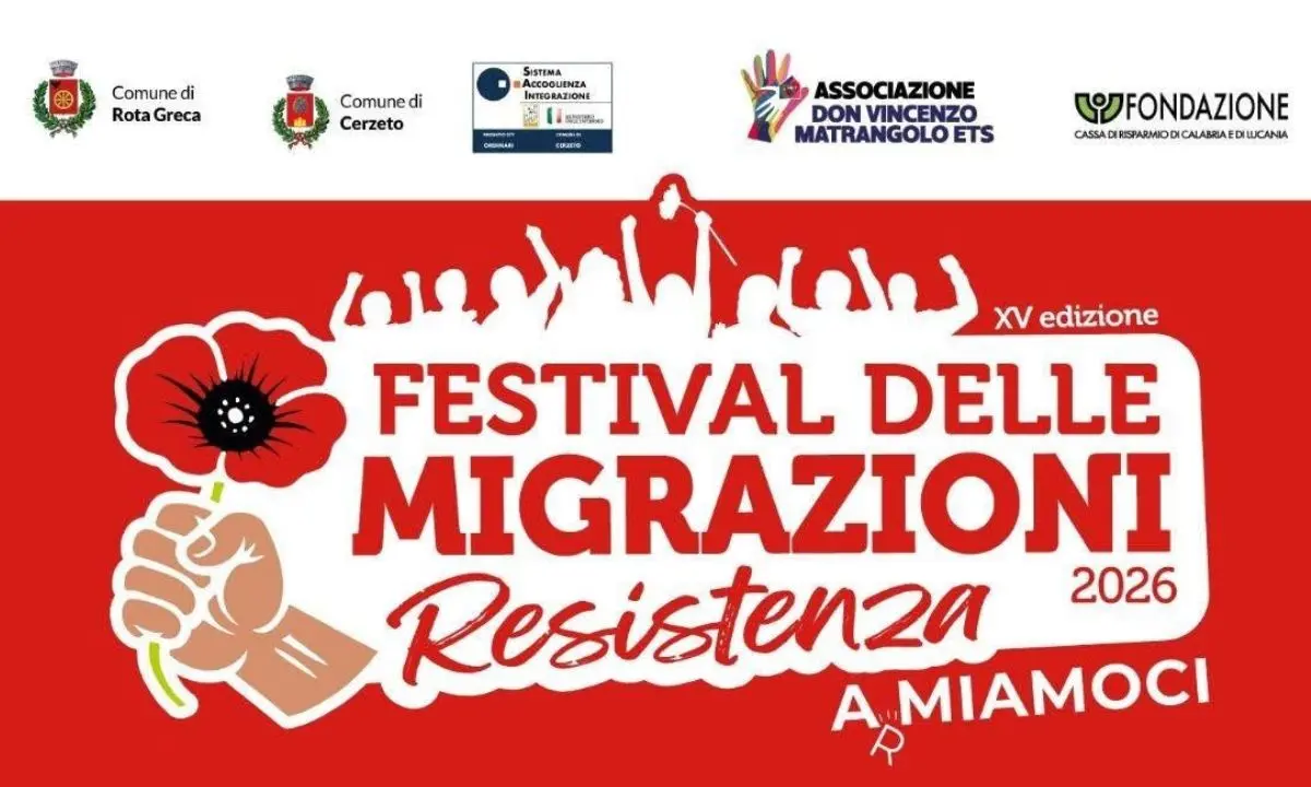 Festival delle Migrazioni 2026, anteprima a Rota Greca tra attualità, musica e inclusione\n