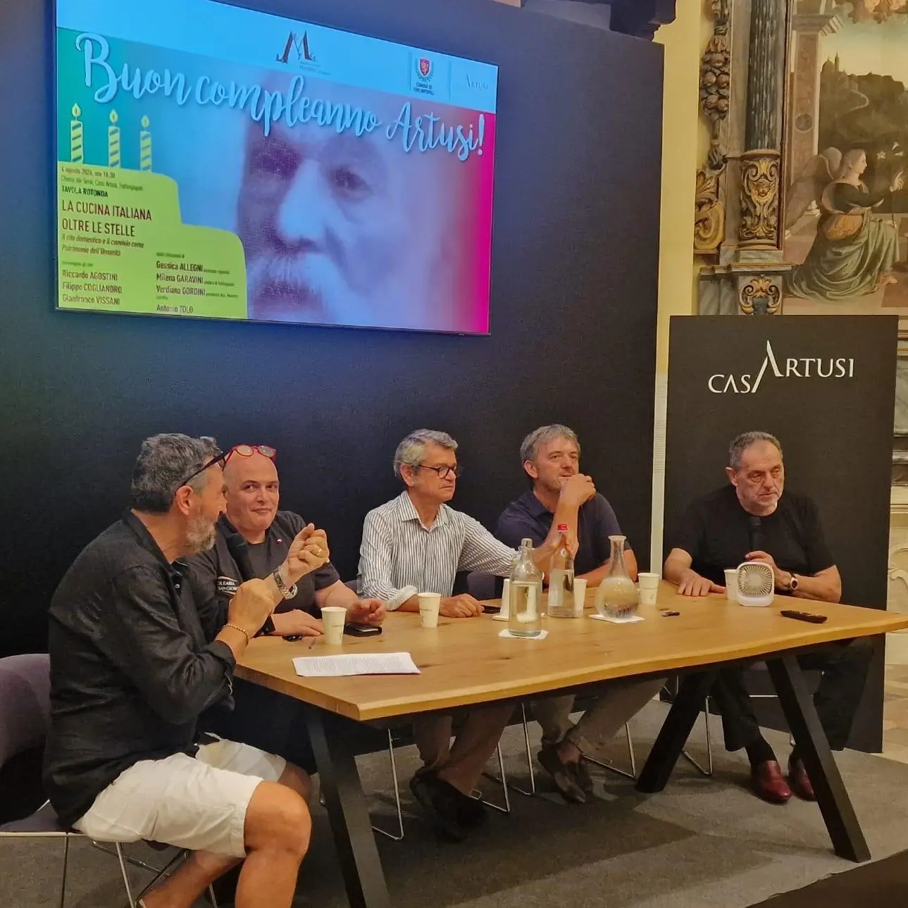 Dalla Calabria a Casa Artusi: Filippo Cogliandro protagonista alla Festa Artusiana tra cultura, legalità e solidarietà\n