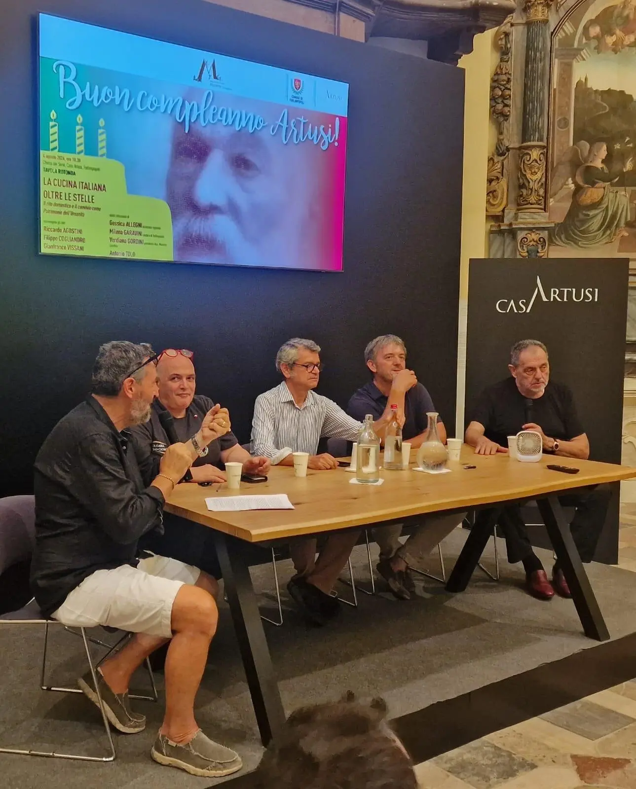 Dalla Calabria a Casa Artusi: Filippo Cogliandro protagonista alla Festa Artusiana tra cultura, legalità e solidarietà\n