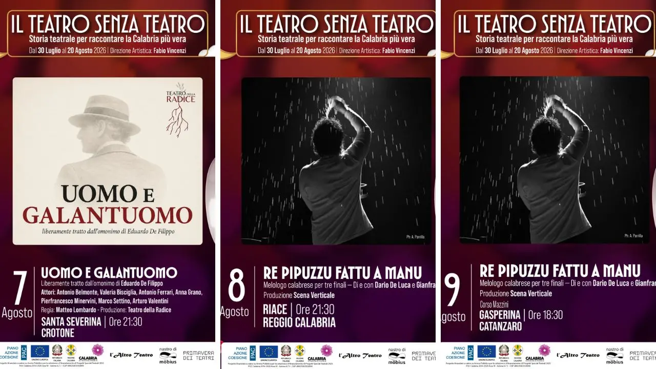 \"Il Teatro senza Teatro\" arriva nei borghi della Calabria: un truck-palcoscenico porta gli spettacoli nelle piazze\n