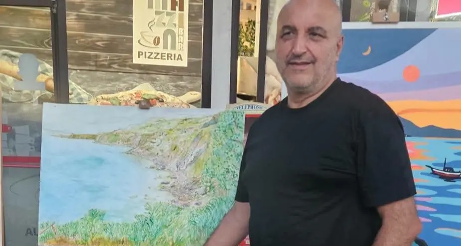 “Pennellate di Memoria” a Palmi il passato torna a vivere negli acquerelli di Giuseppe Cricrì\n
