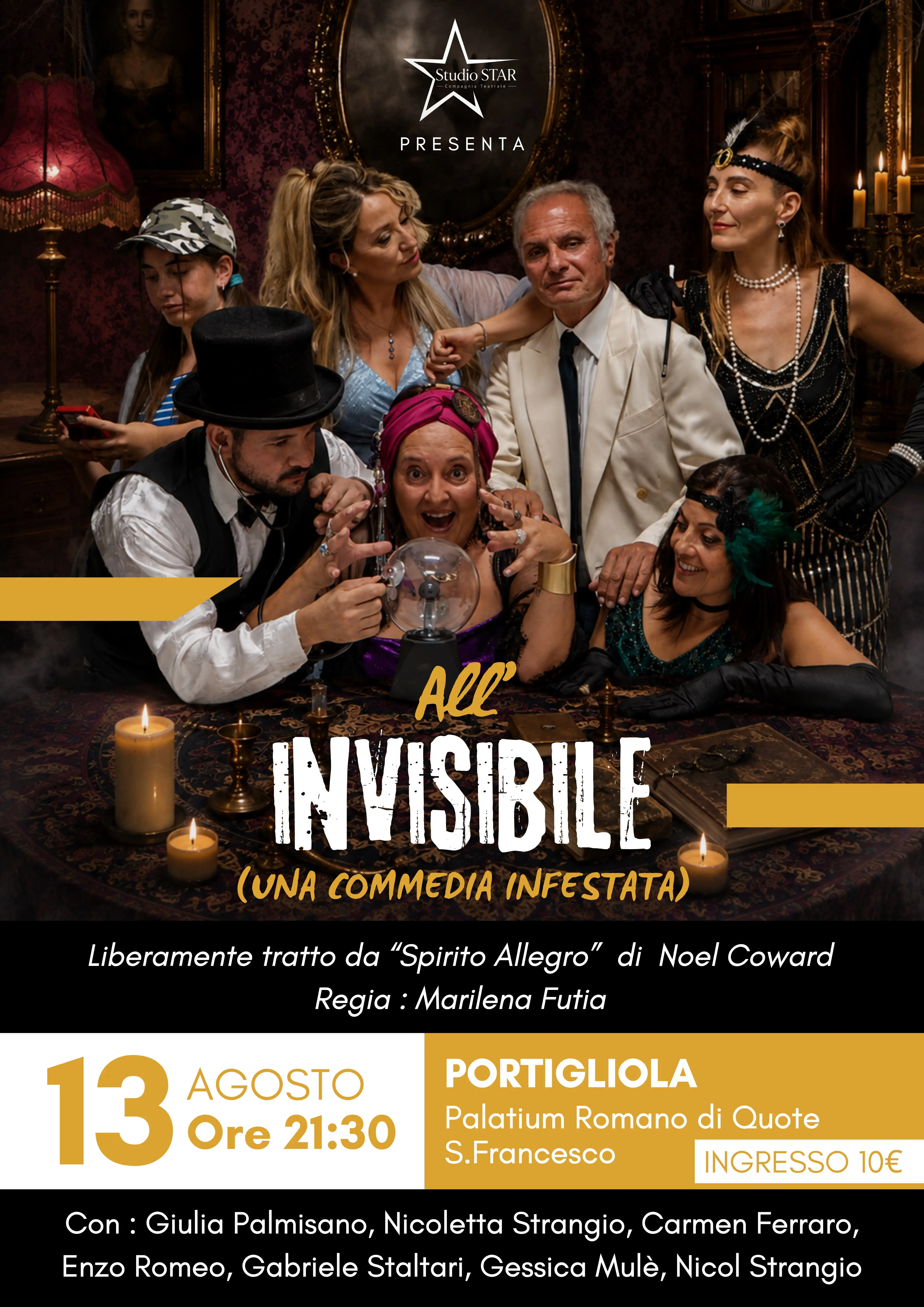 Il Festival Tra Mito e Storia porta in scena il soprannaturale con “All’Invisibile” a Portigliola\n