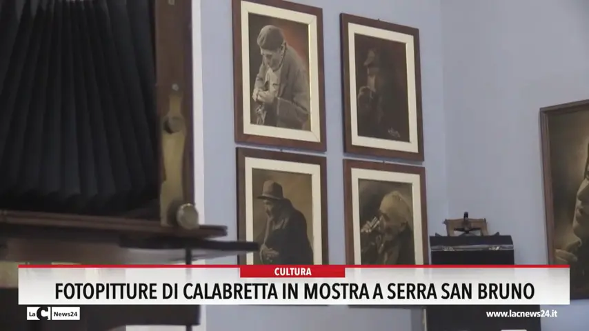 Fotopitture di Calabretta in mostra a Serra San Bruno