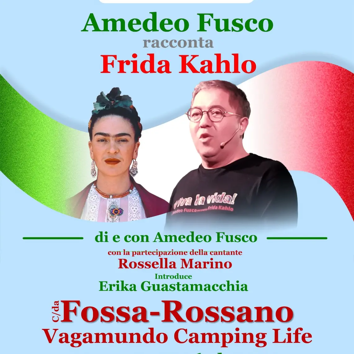 Amedeo Fusco torna in Calabria con Frida Kahlo, due nuove repliche tra Corigliano Rossano e Cariati\n