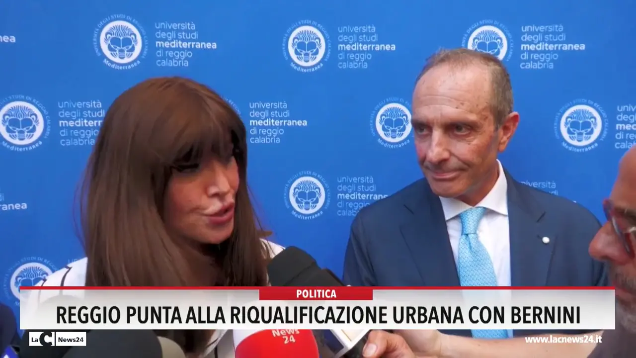 Reggio punta alla riqualificazione urbana con Bernini
