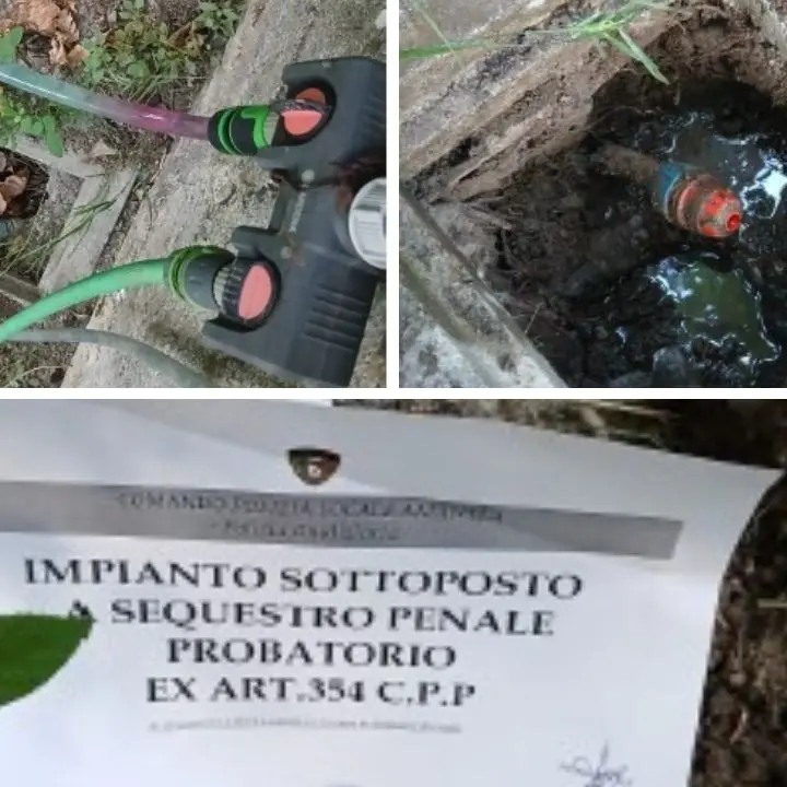 Amantea, allaccio abusivo alla rete idrica e rifiuti abbandonati: otto persone denunciate\n