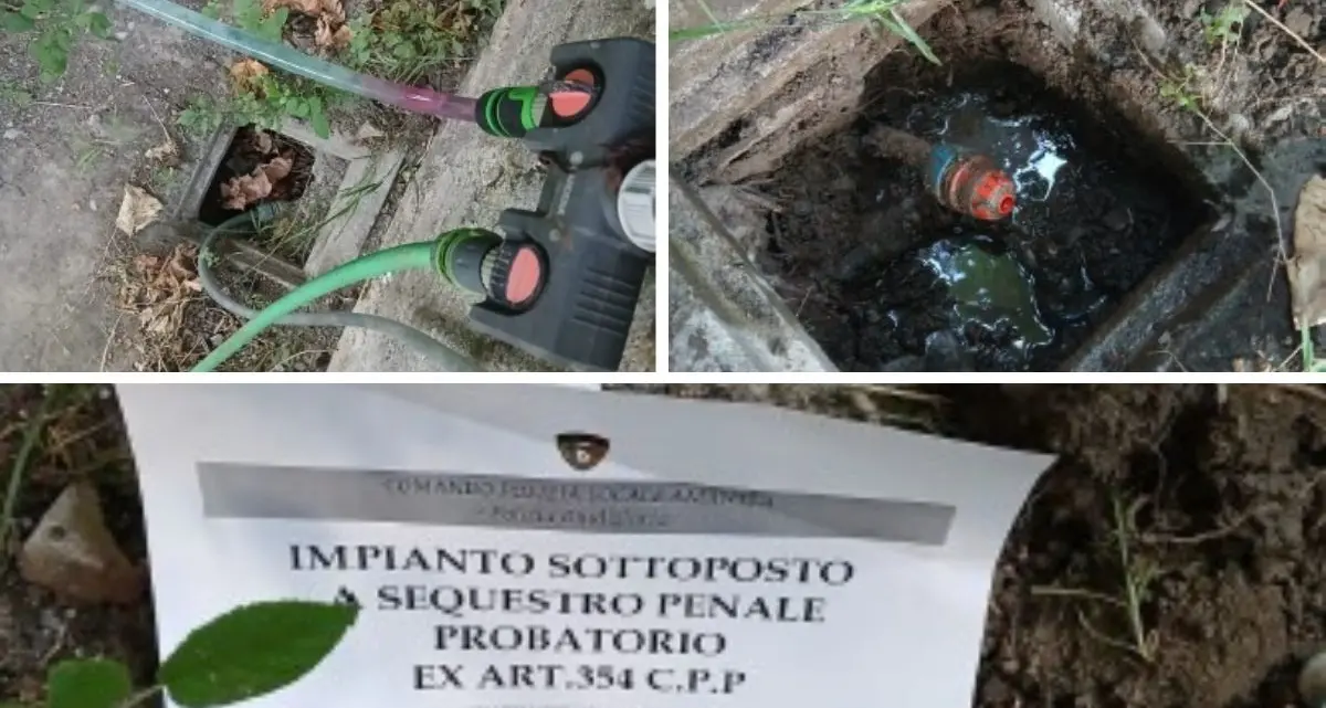 Amantea, allaccio abusivo alla rete idrica e rifiuti abbandonati: otto persone denunciate\n